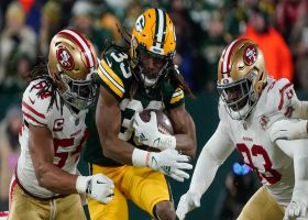 Fred Warner's picture-perfect Peanut Punch gives 49ers key takeaway