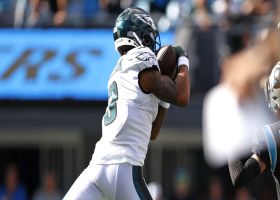 Steven Nelson reads Darnold's pass for game-clinching INT