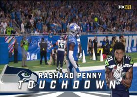 Rashaad Penny dashes into the end zone with 36-yard rush TD on third-and-long