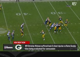 Rapoport: Christian Watson's chest and back injuries don't seem 'major' | 'The Insiders'