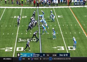 Joey Bosa secures his first sack of 2023 via Tannehill takedown