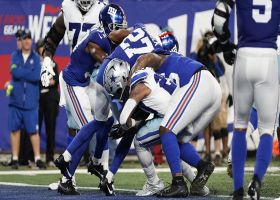 Tony Pollard's goal-line TD puts Cowboys up by 25 points in second quarter