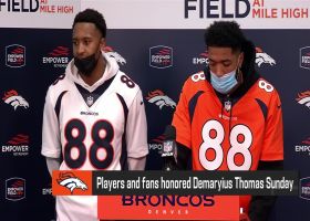 Broncos players reflect on Demaryius Thomas' life and legacy after game vs. Lions