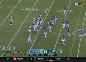 Graham overpowers blocker for Eagles' FIFTH sack of Tannehill