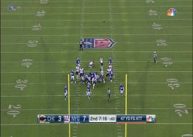 Elliott Fry's 47-yard FG try is no good after slicing wide left