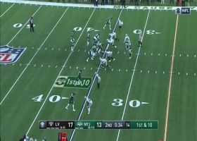 Clelin Ferrell gets his SECOND strip-sack of the day on Darnold