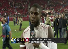 Jimmie Ward explains how 49ers' defense impacted 'MNF' game