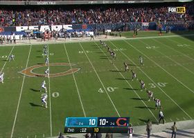 Justin Jackson nearly breaks into the clear on 39-yard kick return