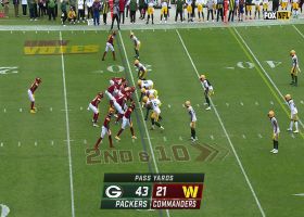 Antonio Gibson revs up his engine on 20-yard scamper to edge