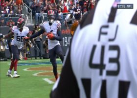 Eddie Jackson picks off deflected pass for red zone takeaway