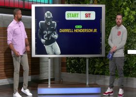 Florio's start/sit decision on Darrell Henderson Jr. vs. Packers | 'NFL Fantasy Live'