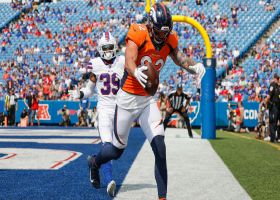 Rypien, Saubert connect for Broncos' first TD of game