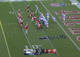 Fred Warner creates huge 49ers takeaway with picture-perfect Peanut Punch