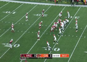 Toe-drag swag! Kendric Pryor corrals Browning's improvised throw with sideline tightrope act