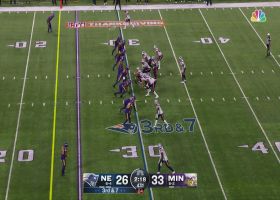 Danielle Hunter comes up with the Vikings first sack on a critical third down