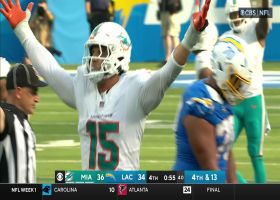 Jaelan Phillips secures Dolphins' win vs. Chargers with fourth-down sack on Herbert
