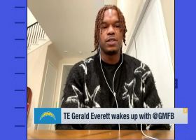 Gerald Everett on playing with Justin Herbert, first impression of OC Kellen Moore
