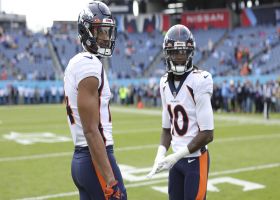 Ex-SMU WR Courtland Sutton replacing the spectacular with the steady at  this year's Broncos training camp