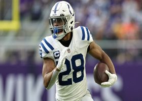Rapoport: Jonathan Taylor 'highly unlikely' to return this season after suffering high-ankle sprain
