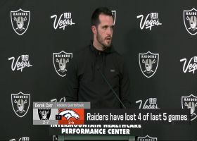 Carr, Adams on getting Raiders back on track prior to Week 11 matchup vs. Broncos