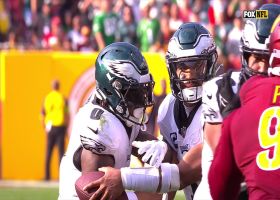 Can't-Miss Play: Julio Jones' first TD catch as an Eagle puts them ahead of Commanders in fourth quarter