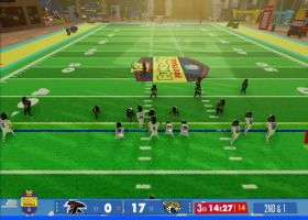 Bijan Robinson runs for 38 yards in Andy's room