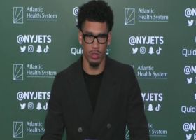 Allen Lazard addresses media for first time since joining Jets
