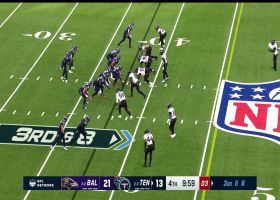 Patrick Queen makes perfect open-field tackle on scrambling Willis