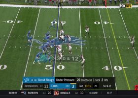 Andrew Adams grabs Blough's over-thrown pass for INT