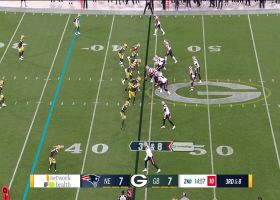 49ers' George Kittle shows some fancy footwork on 48-yard