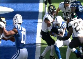 Deon Jackson shoulder-charges his way to TD