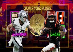 Which WR will have bigger game: Hunter Renfrow or Ja'Marr Chase?