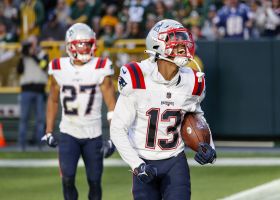 Can't-Miss Play: Jack Jones nabs 40-yard pick-six vs. Rodgers for rookie's second takeaway of game