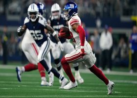 Julian Love intercepts Prescott’s pass in red zone near end of first half