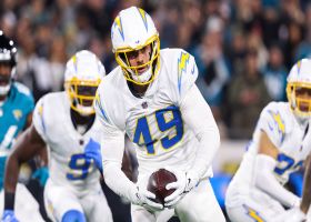 Tranquill intercepts Trevor Lawrence's first playoff pass after Joey Bosa's LOS tip