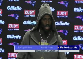 Matthew Judon has harsh words for macaroni and cheese