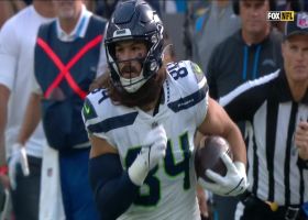 Colby Parkinson has room to roam on 28-yard catch and run