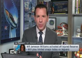 Rapoport: WR Jameson Williams activated off injured reserve