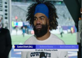 Ezekiel Elliott: You can't be mad with a win, but we have work to do