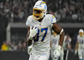 Herbert dots Cook along the sideline for 42-yard catch and run