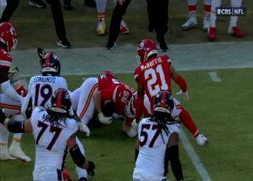 Trent McDuffie's HUGE strip-sack of Wilson goes into Karlaftis' grasp for rookie takeaway