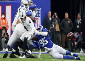 Quincy Roche strips Derek Carr for game-winning turnover