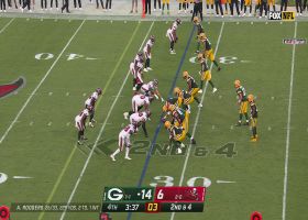 Rodgers dials launch codes for 26-yard gain to Lazard