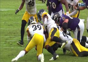 Steelers' D stonewalls Ravens in the red zone
