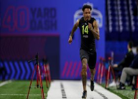 Trestan Ebner runs official 4.43-second 40-yard dash at 2022 combine