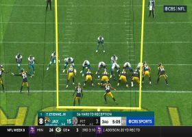 Etienne's two-point-conversion run extends Jags' lead to 17-3