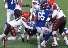 Browns clamp down to stop Giants in the red zone again