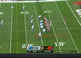 Mayfield's deep pass turns into Lions INT