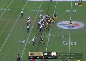 Steelers end around play results in 22-yard gain for Pickens