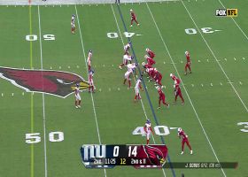 Joshua Dobbs lasers 22-yard pass to Marquise Brown over middle